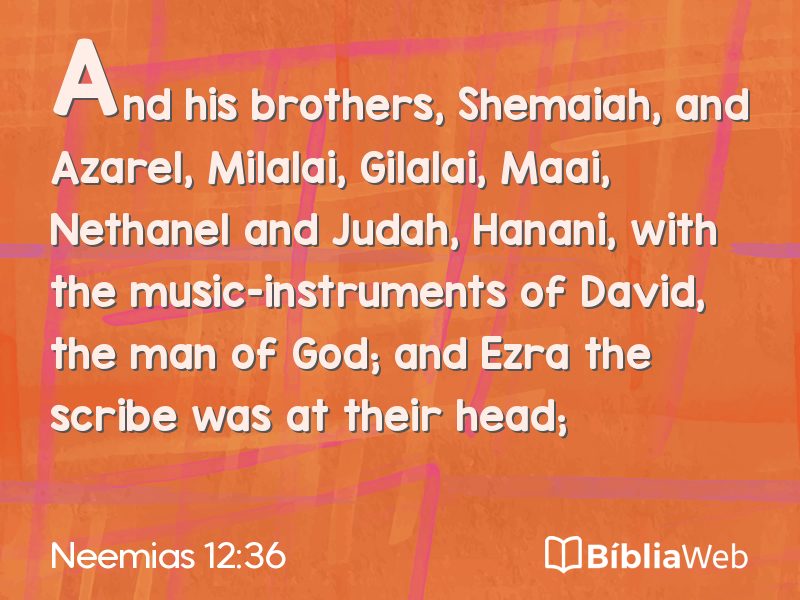 Neemias 12:36 em imagem para compartilhar