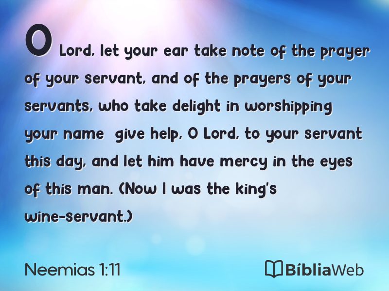 Neemias 1:11 em imagem para compartilhar