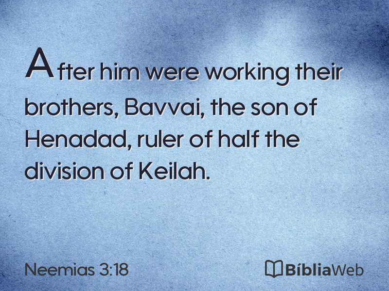 Neemias 3:18 em imagem para compartilhar
