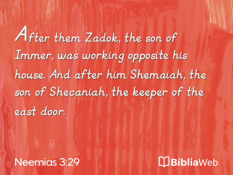 Neemias 3:29 em imagem para compartilhar