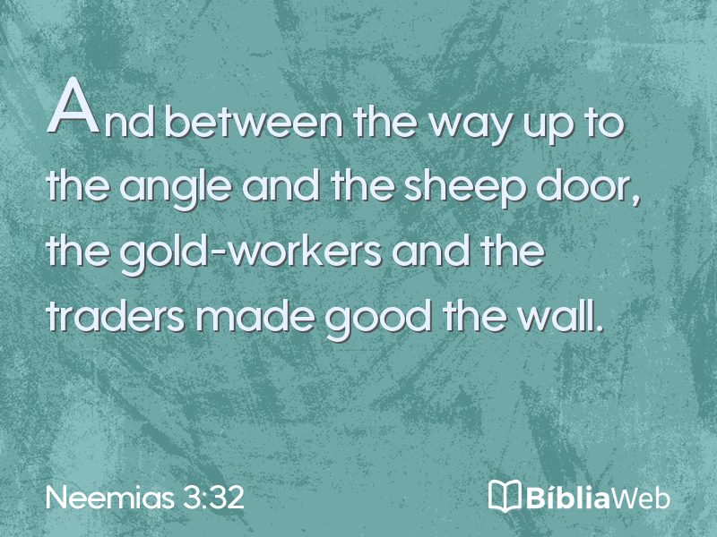 Neemias 3:32 em imagem para compartilhar