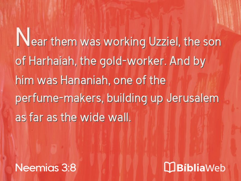 Neemias 3:8 em imagem para compartilhar