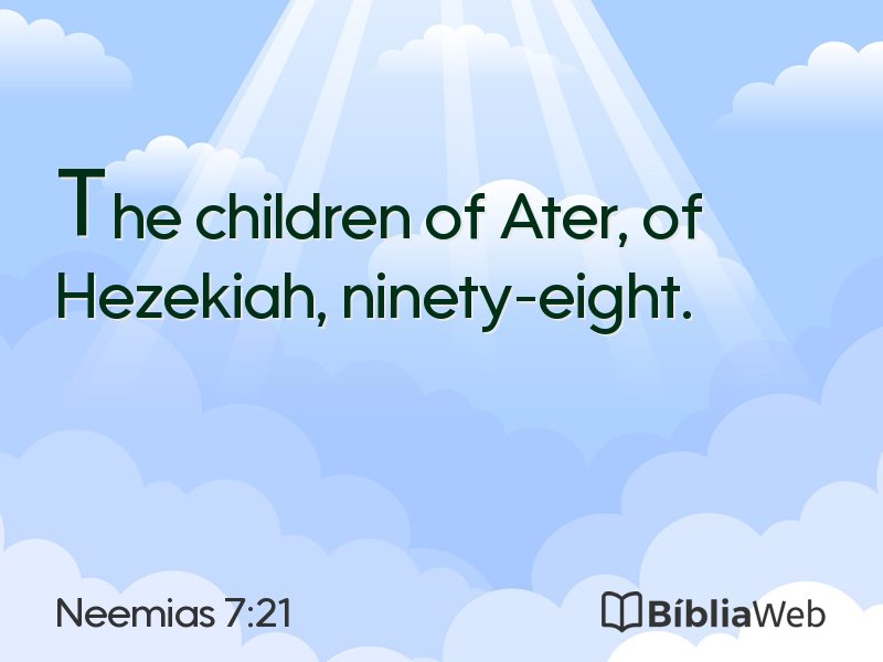 Neemias 7:21 em imagem para compartilhar