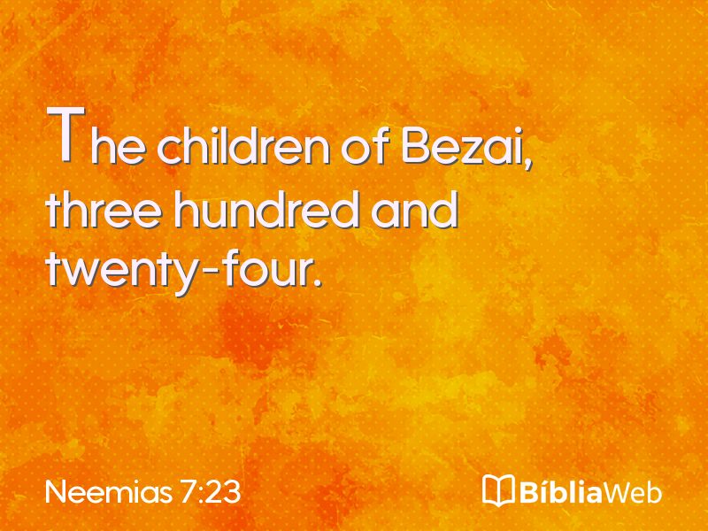 Neemias 7:23 em imagem para compartilhar