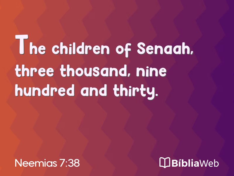 Neemias 7:38 em imagem para compartilhar