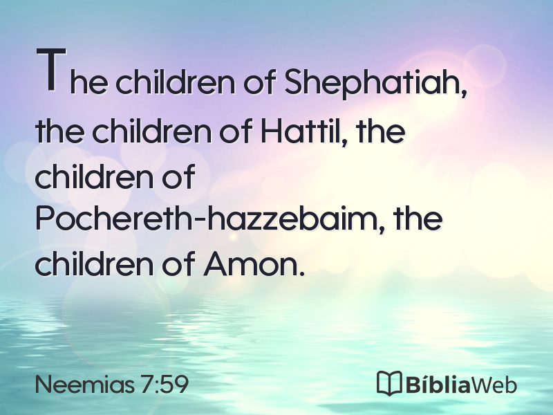 Neemias 7:59 em imagem para compartilhar