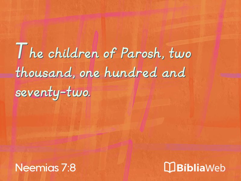 Neemias 7:8 em imagem para compartilhar