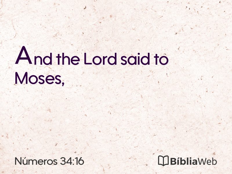 Números 34:16 em imagem para compartilhar