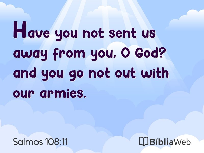 Salmos 108:11 em imagem para compartilhar