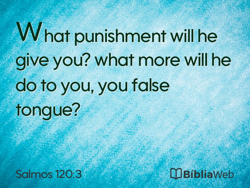 Salmos 120:3 em imagem para compartilhar