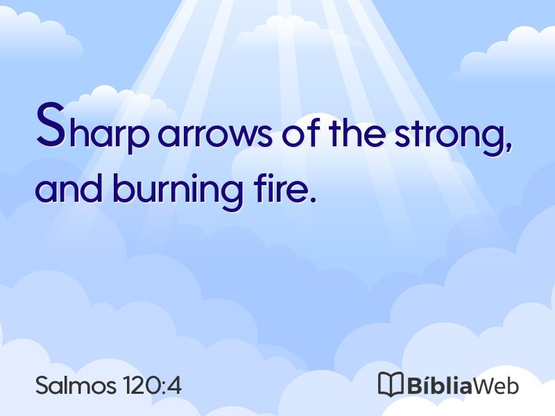 Salmos 120:4 em imagem para compartilhar