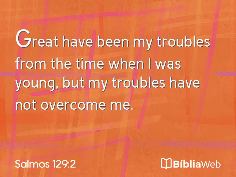 Salmos 129:2 em imagem para compartilhar