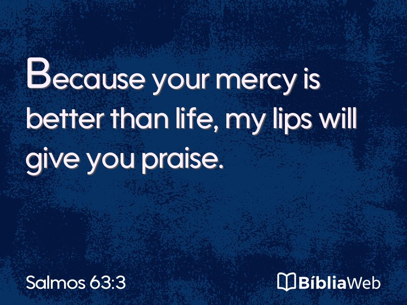 Salmos 63:3 em imagem para compartilhar