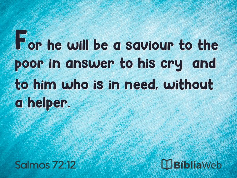 Salmos 72:12 em imagem para compartilhar