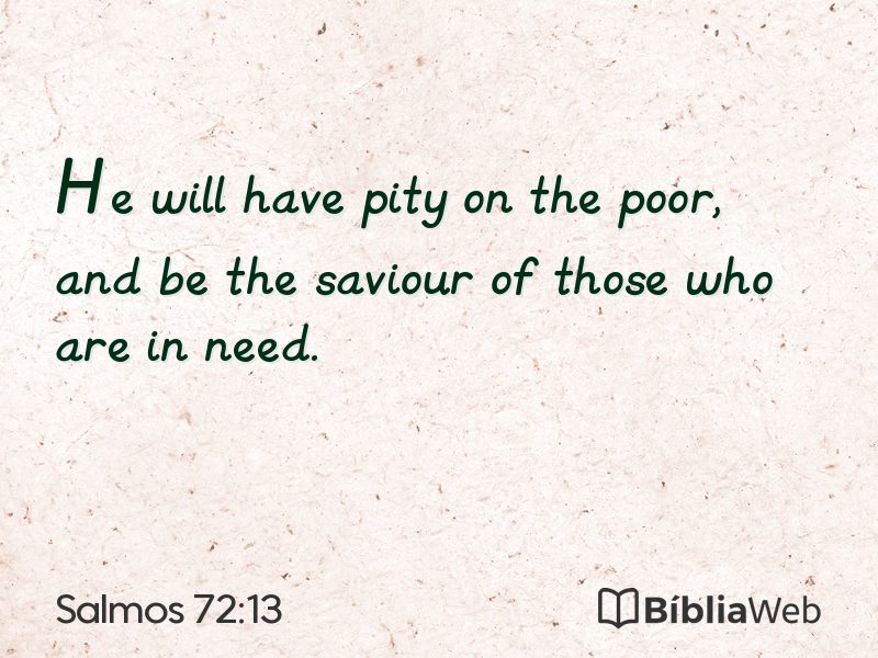 Salmos 72:13 em imagem para compartilhar