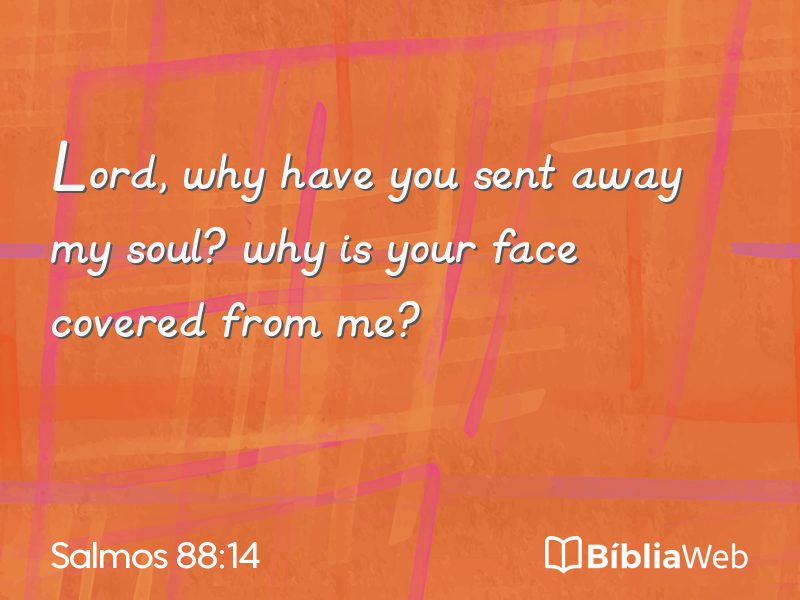 Salmos 88:14 em imagem para compartilhar