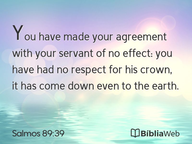 Salmos 89:39 em imagem para compartilhar