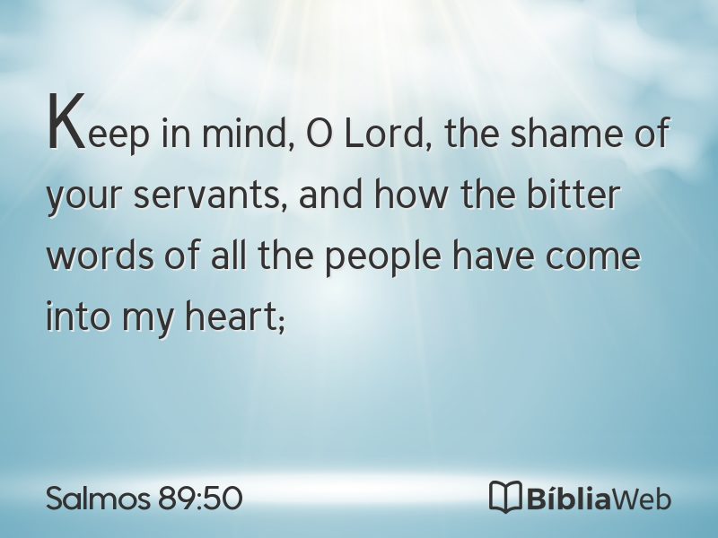 Salmos 89:50 em imagem para compartilhar