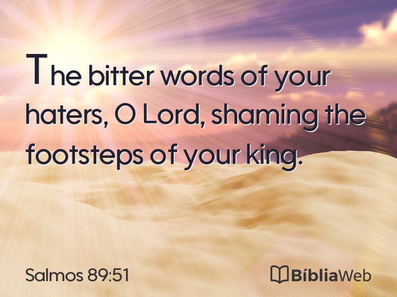 Salmos 89:51 em imagem para compartilhar
