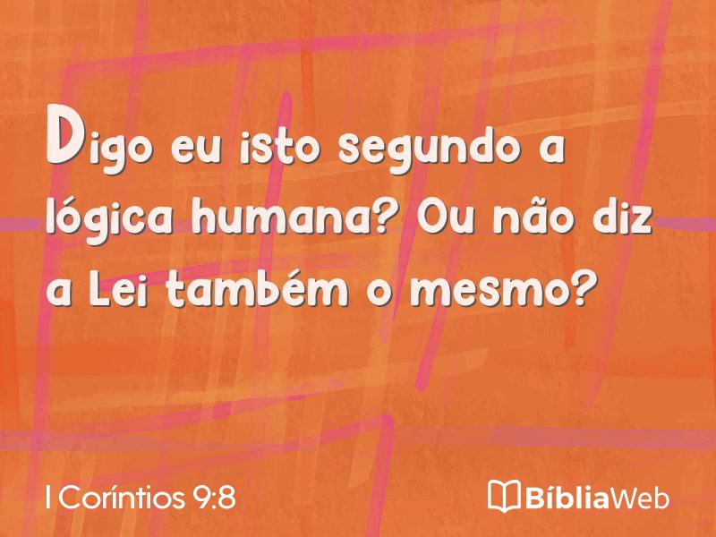 I Coríntios 9:8 em imagem para compartilhar