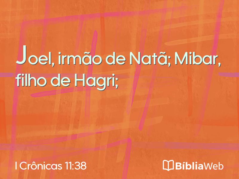 I Crônicas 11:38 em imagem para compartilhar