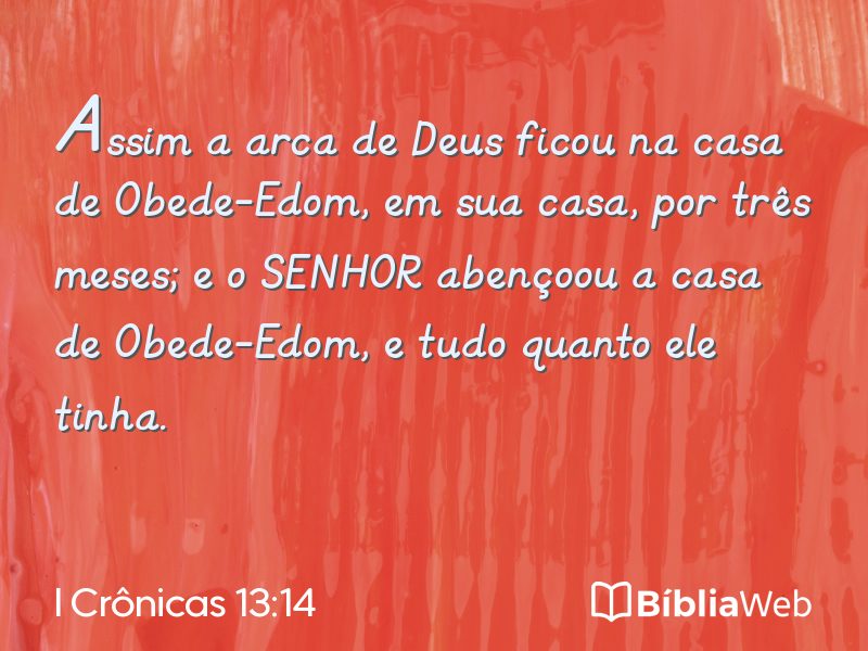 I Crônicas 13:14 em imagem para compartilhar
