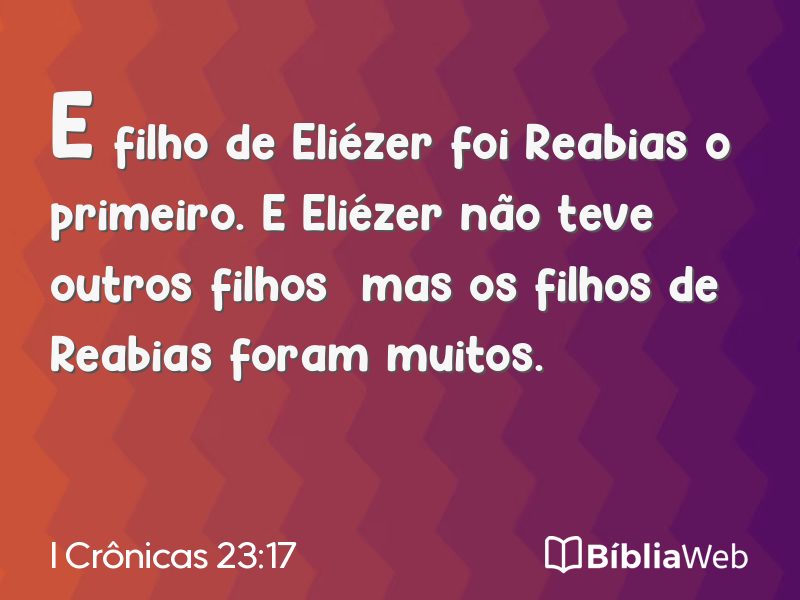 I Crônicas 23:17 em imagem para compartilhar