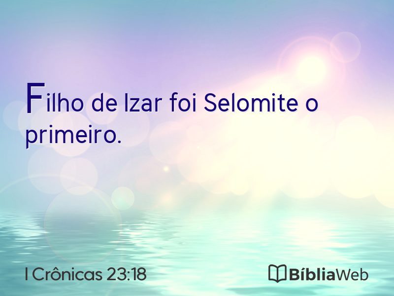 I Crônicas 23:18 em imagem para compartilhar