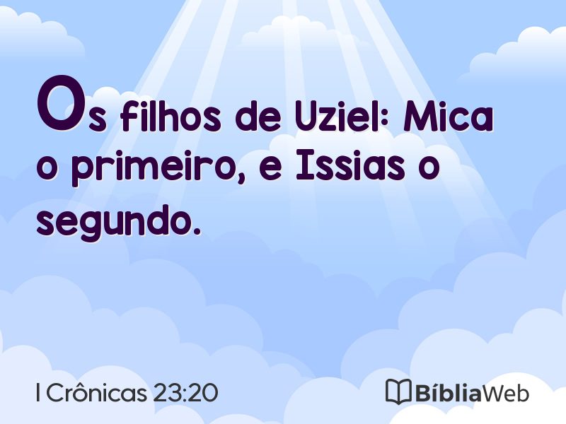 I Crônicas 23:20 em imagem para compartilhar