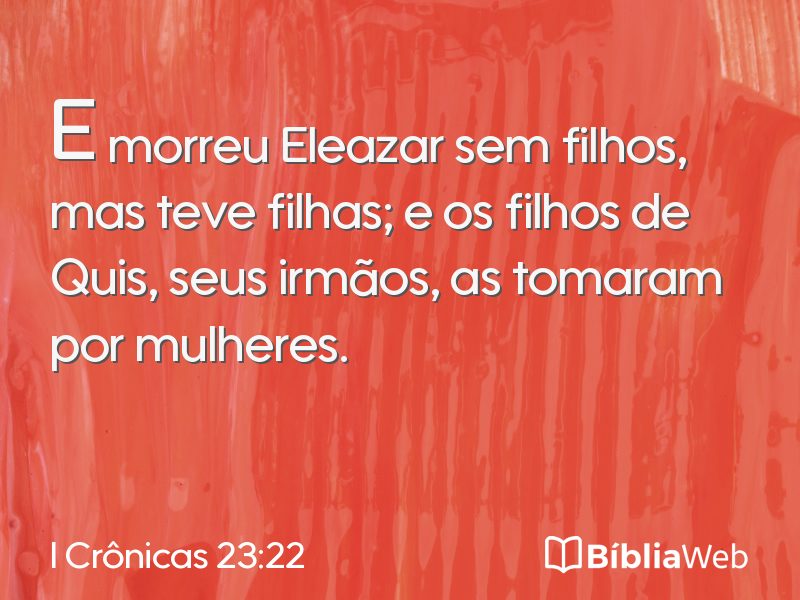 I Crônicas 23:22 em imagem para compartilhar