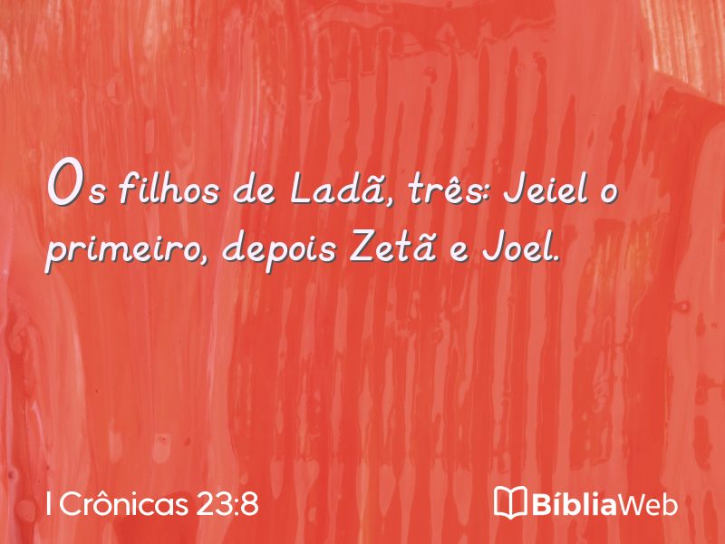 I Crônicas 23:8 em imagem para compartilhar