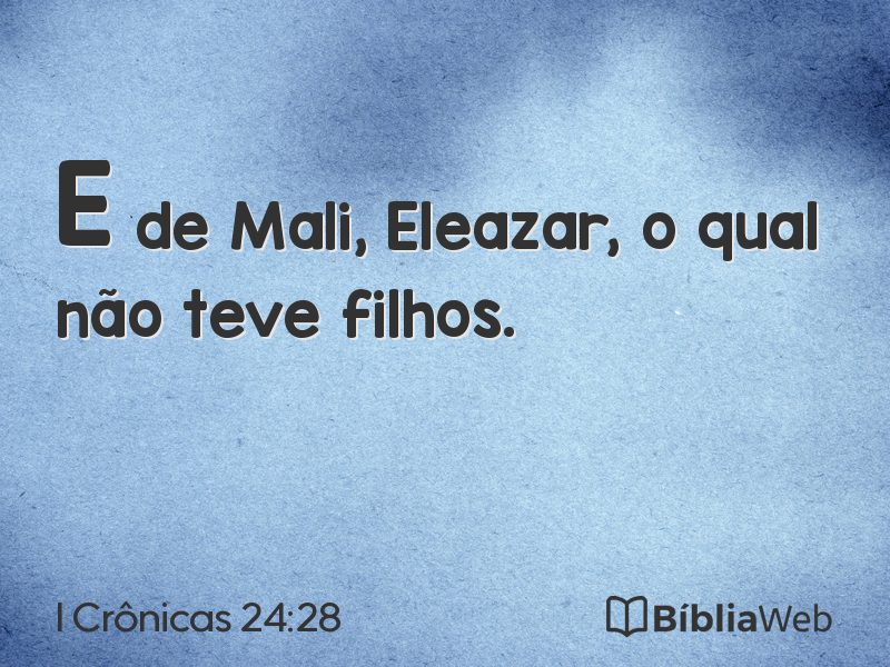 I Crônicas 24:28 em imagem para compartilhar