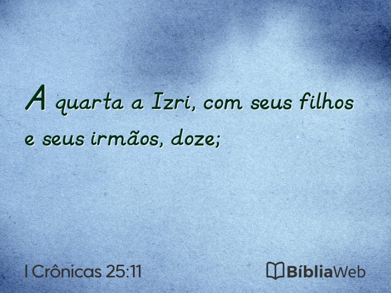 I Crônicas 25:11 em imagem para compartilhar