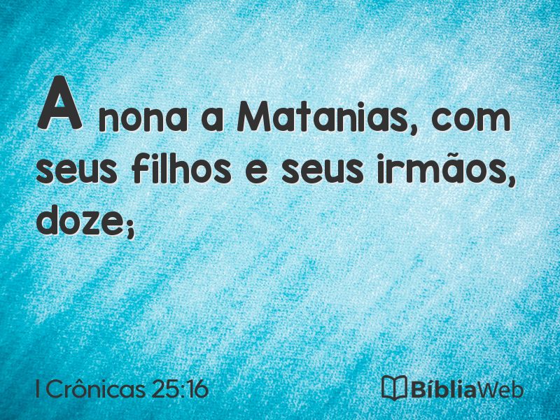 I Crônicas 25:16 em imagem para compartilhar