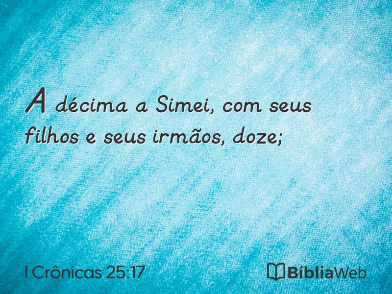 I Crônicas 25:17 em imagem para compartilhar