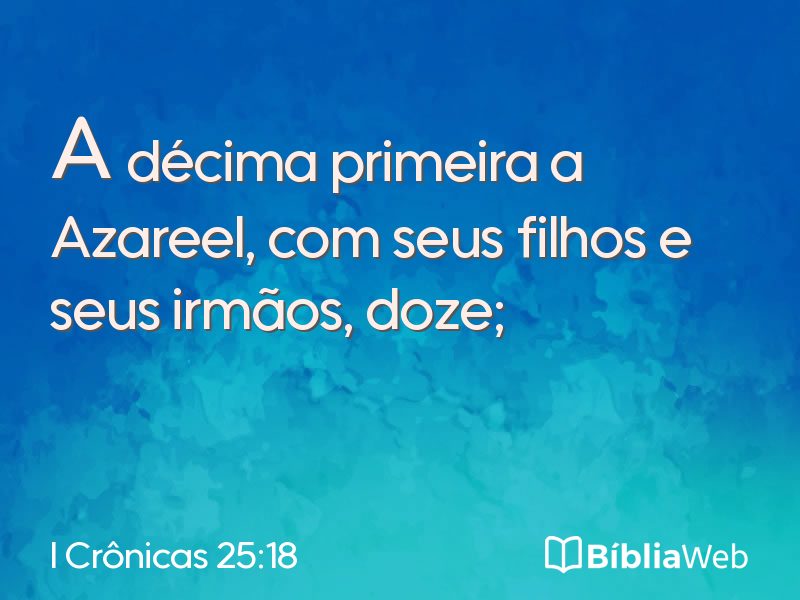 I Crônicas 25:18 em imagem para compartilhar