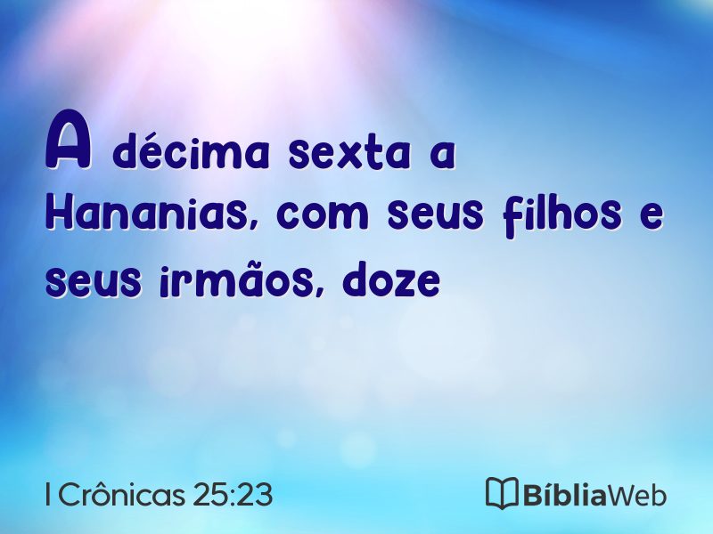 I Crônicas 25:23 em imagem para compartilhar