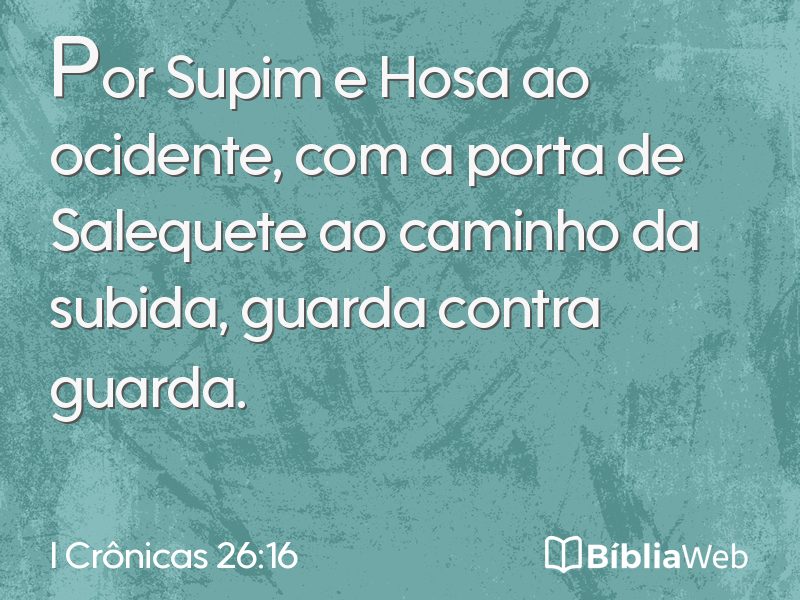 I Crônicas 26:16 em imagem para compartilhar