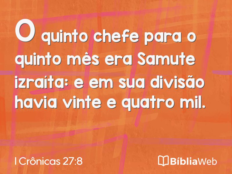 I Crônicas 27:8 em imagem para compartilhar