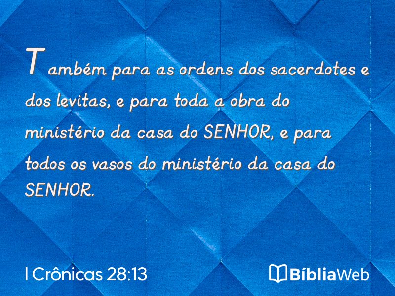 I Crônicas 28:13 em imagem para compartilhar