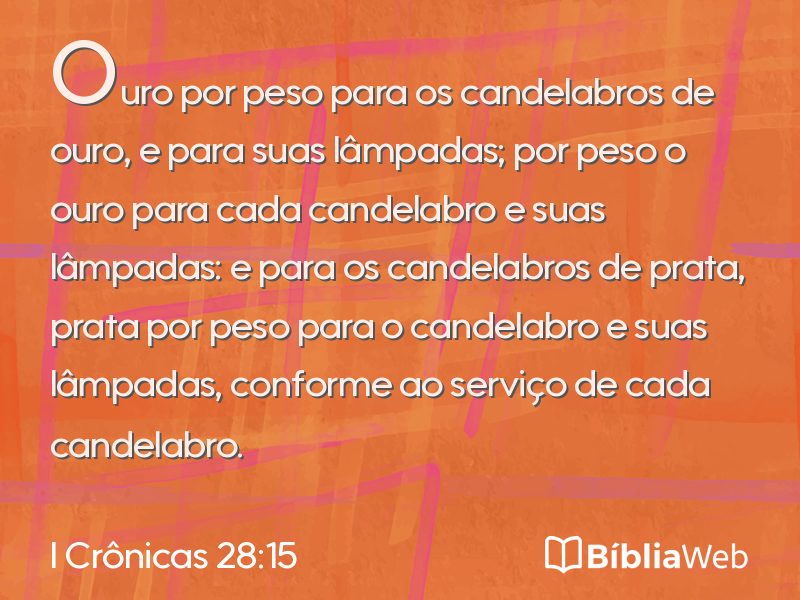 I Crônicas 28:15 em imagem para compartilhar