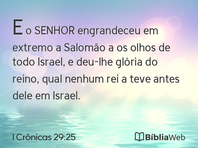 I Crônicas 29:25 em imagem para compartilhar