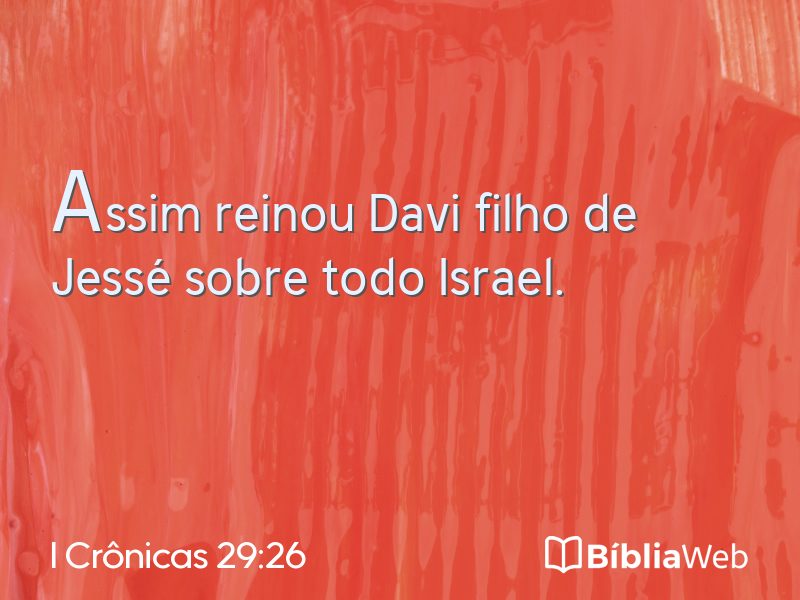 I Crônicas 29:26 em imagem para compartilhar