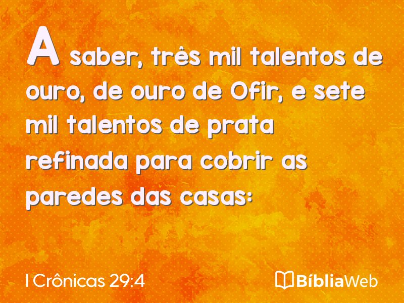 I Crônicas 29:4 em imagem para compartilhar