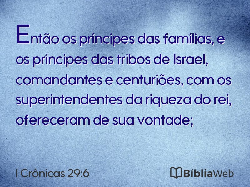I Crônicas 29:6 em imagem para compartilhar