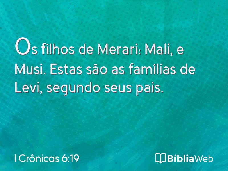 I Crônicas 6:19 em imagem para compartilhar