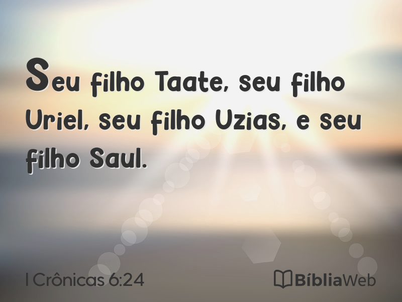 I Crônicas 6:24 em imagem para compartilhar