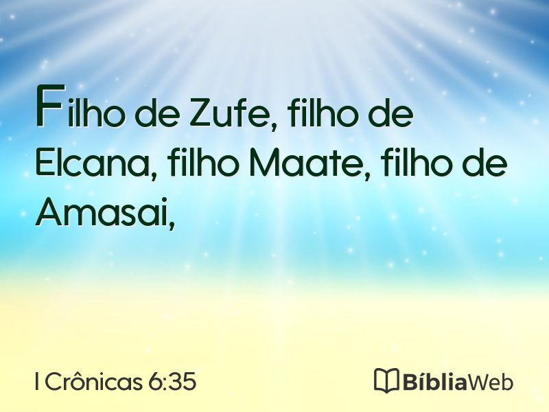 I Crônicas 6:35 em imagem para compartilhar
