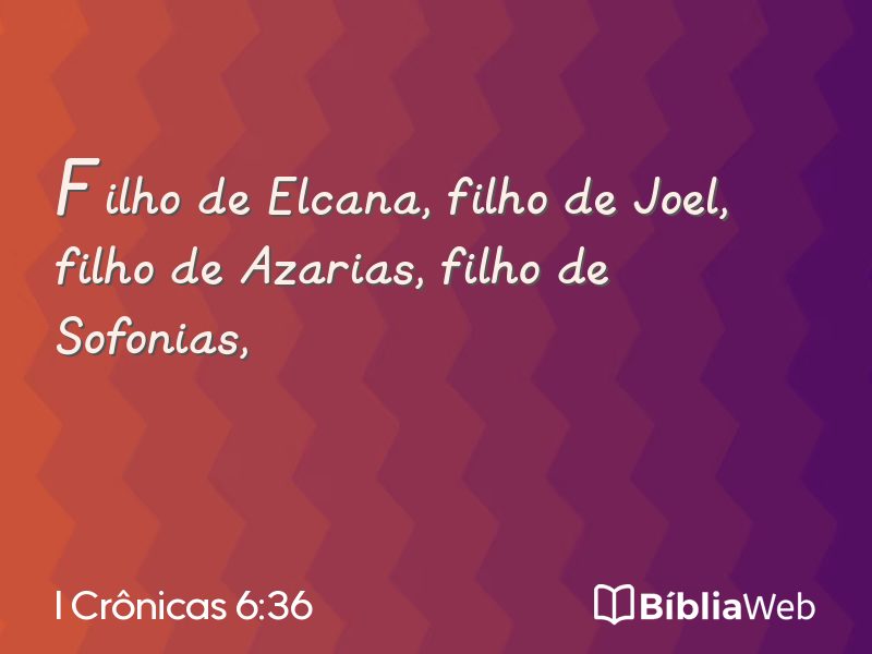 I Crônicas 6:36 em imagem para compartilhar