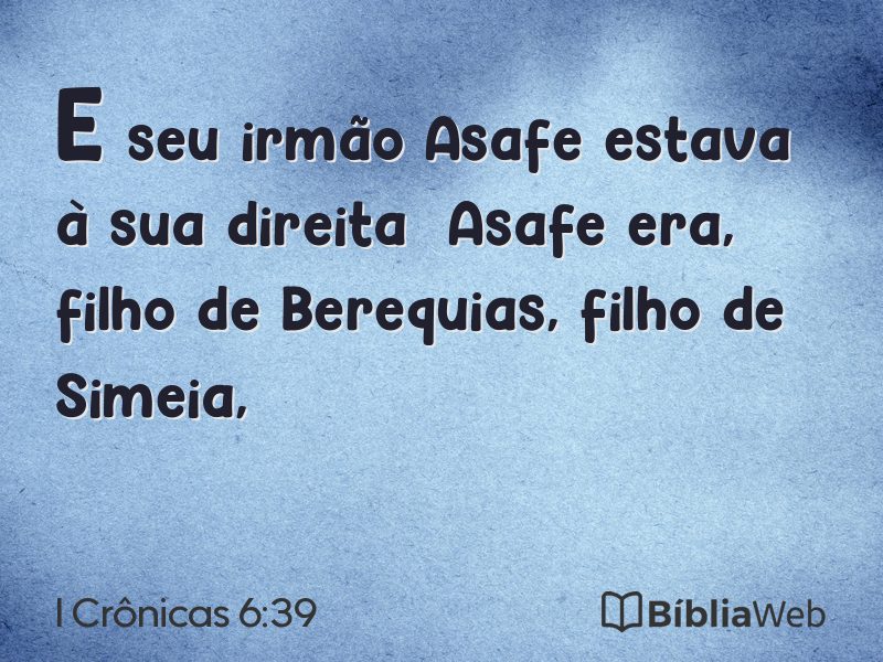 I Crônicas 6:39 em imagem para compartilhar